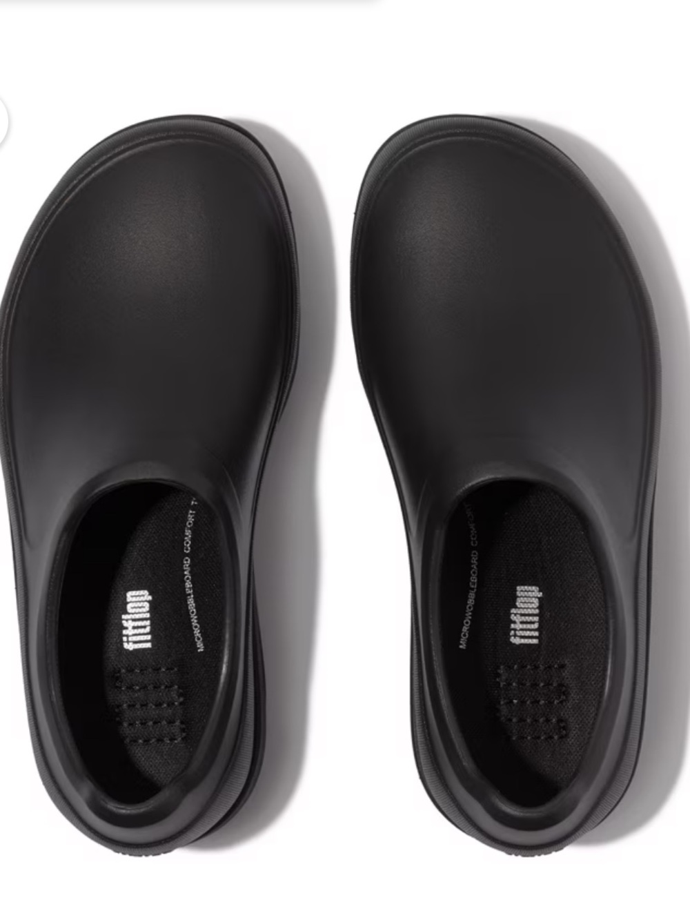 FitFlop women’s Black Slip-On Eva Clog, size 39